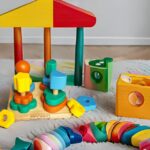 ANTOYZ Wooden Shape and Color Learning Stack
