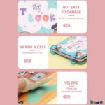 KIDOLOGY Montessori DIY Daily Life Quiet Book for Kids