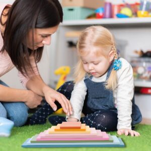 Wooden Balancing Game Building Blocks  for Kids