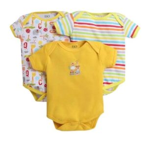 EIO New Born Baby Multi-Color Cotton Sleep Suit