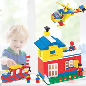 Storio Kids 200+ Pcs Building and Construction Blocks Toy Set