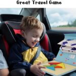 PLUSPOINT Wooden Tangram Travel Game Magnetic Puzzle Book