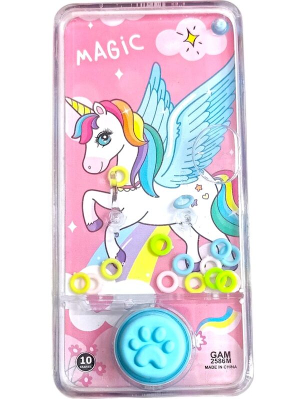 TERA 13 Unicorn Theme Handheld Water Game