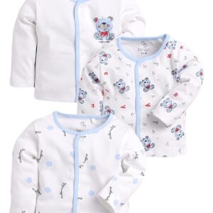 BABY GO Full Sleeve Pack of 3 tees for Baby Boys