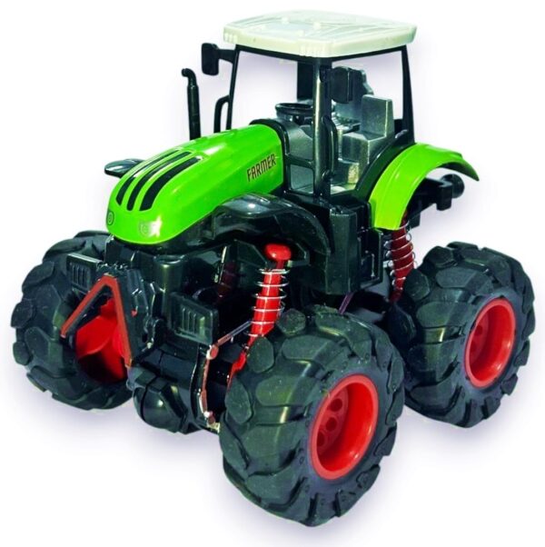 Amitasha Friction Power Die-Cast Tractor Toy for Kids