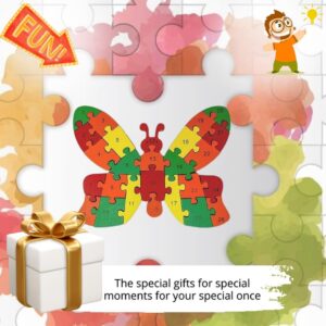 HAPYDOSE-joy of gifting Wooden 3D Butterfly Puzzle