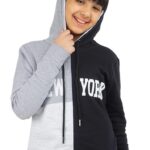 Real Basics Girls Cotton Hooded Sweatshirt