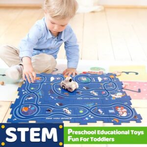Toyshine Puzzle Racer Kids Car Track Set