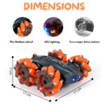 VikriDA 2.4GHz Remote Control Extreme Drift Stunt Car