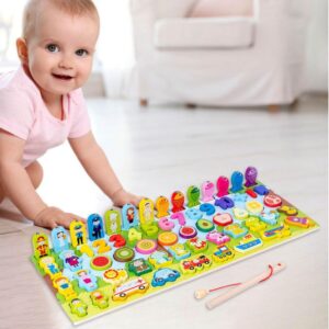 SubiMouIQ All-in-One Montessori Wooden Educational Gift Set