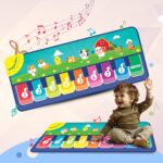 CAREIT Baby Farm Animal Piano Mat