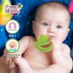BeeBaby Banana Fruit Shape Soft Silicone Teether