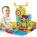 Chocozone Battery Operated 81pcs Rotating Building Blocks