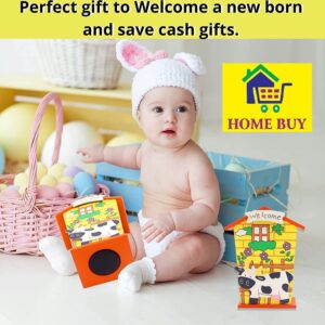 HOME BUY Piggy Bank For Kids Wood House Animal Designs