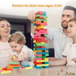 Colorful Wooden Stacking Games For Kids