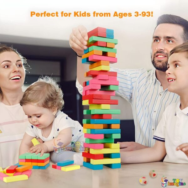 Colorful Wooden Stacking Games For Kids