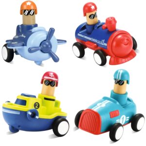 Angel Kids Kid Toy Car Set - Pack of 4