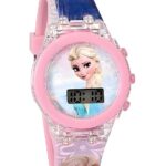 Matrix Kids Edition Frozen Digital Watch for Kids with Disco LED Lights Girls