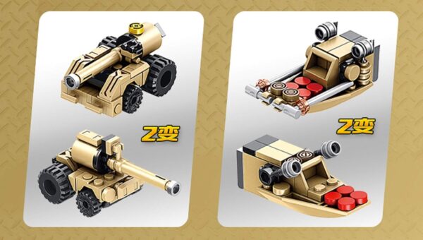 Chocozone 12 in 1 Patriot Air Defence Missile Building Blocks Toys