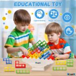 Kidology Board Games for Kids Tower Balance with 16 Pc