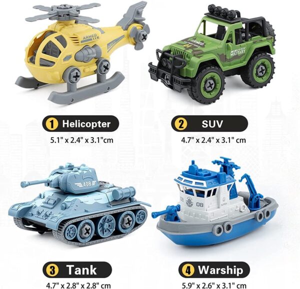 Kiddie Galaxia® Military Army Foldable Vehicles