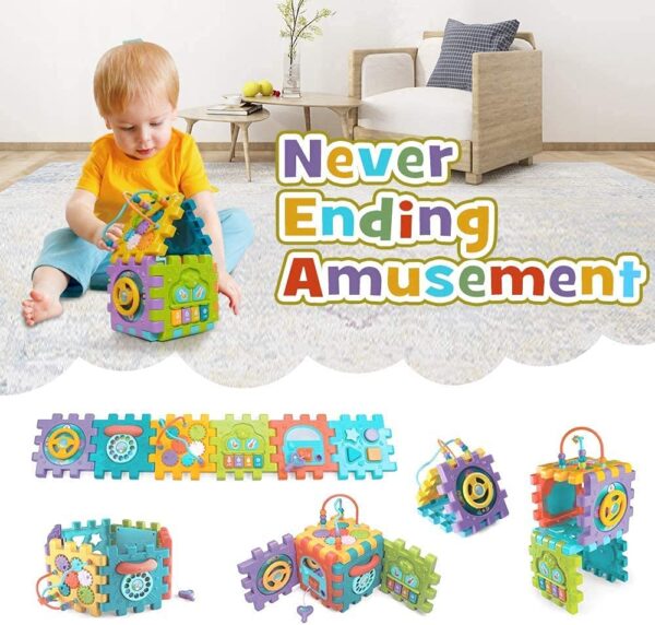 V.E 6 in 1 Multipurpose Activity Play Center