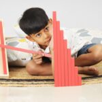 LITTLE GINNIE Montessori Red Rods