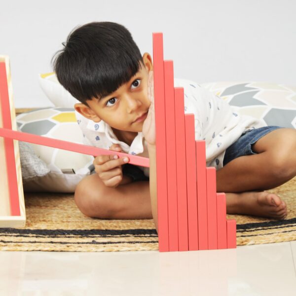 LITTLE GINNIE Montessori Red Rods