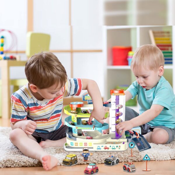 HIRNAYA Car Race Tracks for Boys
