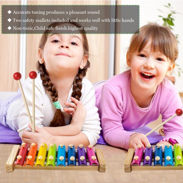 Harfi Works@ Xylophone Guitar Wooden Toy