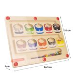 Kidology Magnetic Color and Number Maze, Montessori Toys