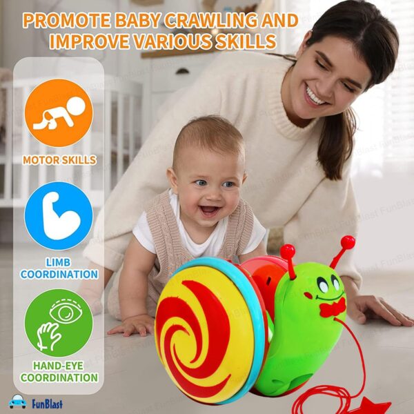 FunBlast Snail Toys for Baby