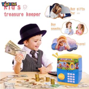 Piggy Savings Bank With Electronic Lock
