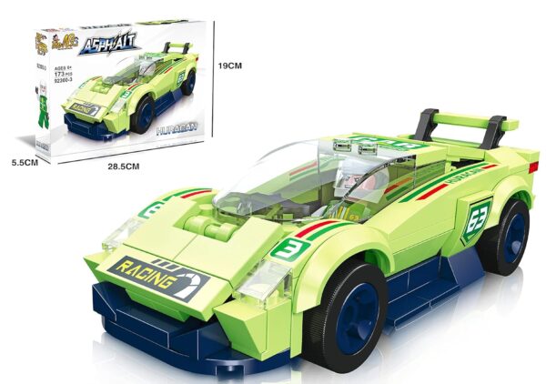 The Ng Art Block Toys 173 Pcs Car