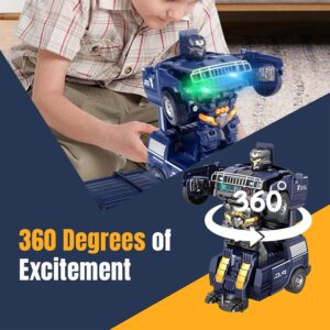 Kidology Transforming Robot Car with Light