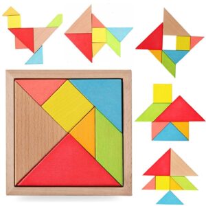 Simple Days Wooden Tangram Puzzle