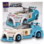The Ng Art Block Toys 162 Pcs BlueCar Building Toys
