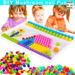 Parteet Creative Jigsaw Puzzle Building Nails Blocks