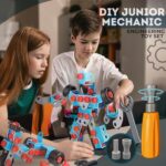 Kids First Step Mechanics 7 in 1 DIY Engineering Robot Set
