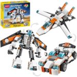 Elecart Future Flyers 3 in 1 Architect Brick Toys