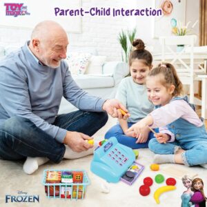 ToyMagic Frozen Cash Register Playset for Kids