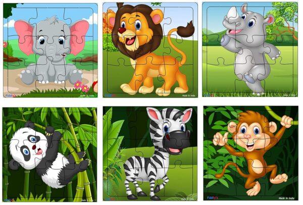 Fiddly's Wooden Jigsaw Puzzle for Children