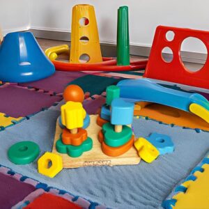 Engaging Wooden Toy: This junior ring toy is crafted from high-quality wood, providing a durable plaything for young children. Engaging Wooden Toy: This junior ring toy is crafted from high-quality wood, providing a durable plaything for young children. Developmental Benefits: Designed to promote hand-eye coordination, problem-solving skills, and fine motor development through interactive play. Timeless Design: With its classic wooden construction and simple yet engaging design, this toy offers a timeless play experience for generations. Compact and Portable: The toy's compact size makes it easy to carry and play with on the go, allowing for endless fun wherever you go.