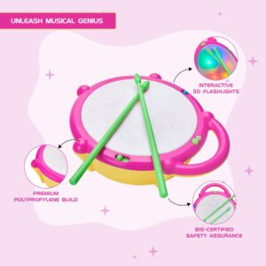 Amazon Brand - Jam & Honey Electric Drum for Kids
