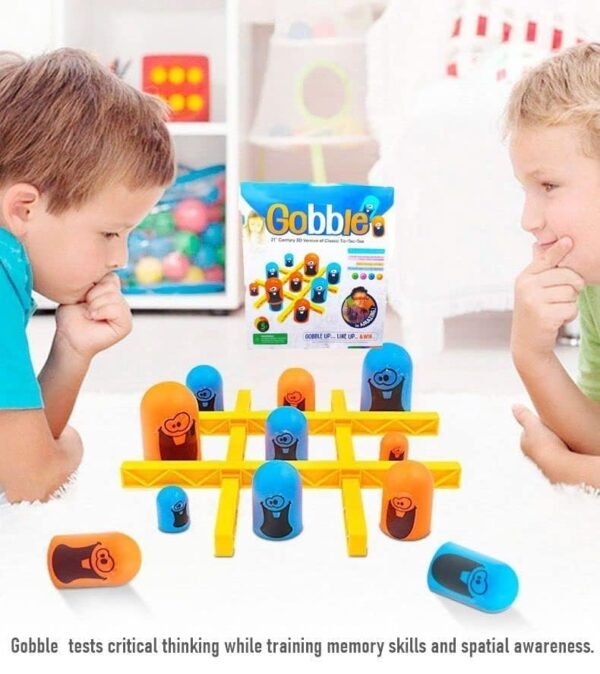 BIRDLINE Tic Tac Toe Gobble Board Game