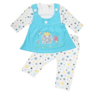Baby Girls Short Sleeves Frock Dress