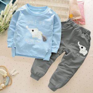 Be Bold Inside & Elegant Outside Baby's Cotton Tshirt Pant Set
