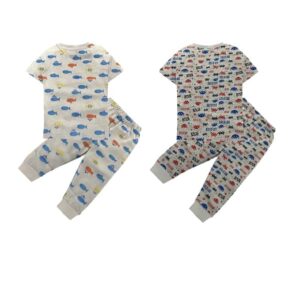 Boys Cotton Full Sleeve Top and Pyjama Set