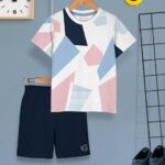 Boys Dress Clothing Set Combo with Tshirts & Shorts