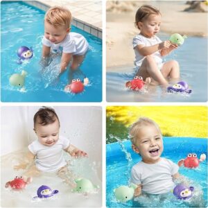 Cute Swimming Bath Toys for Toddlers 1-3